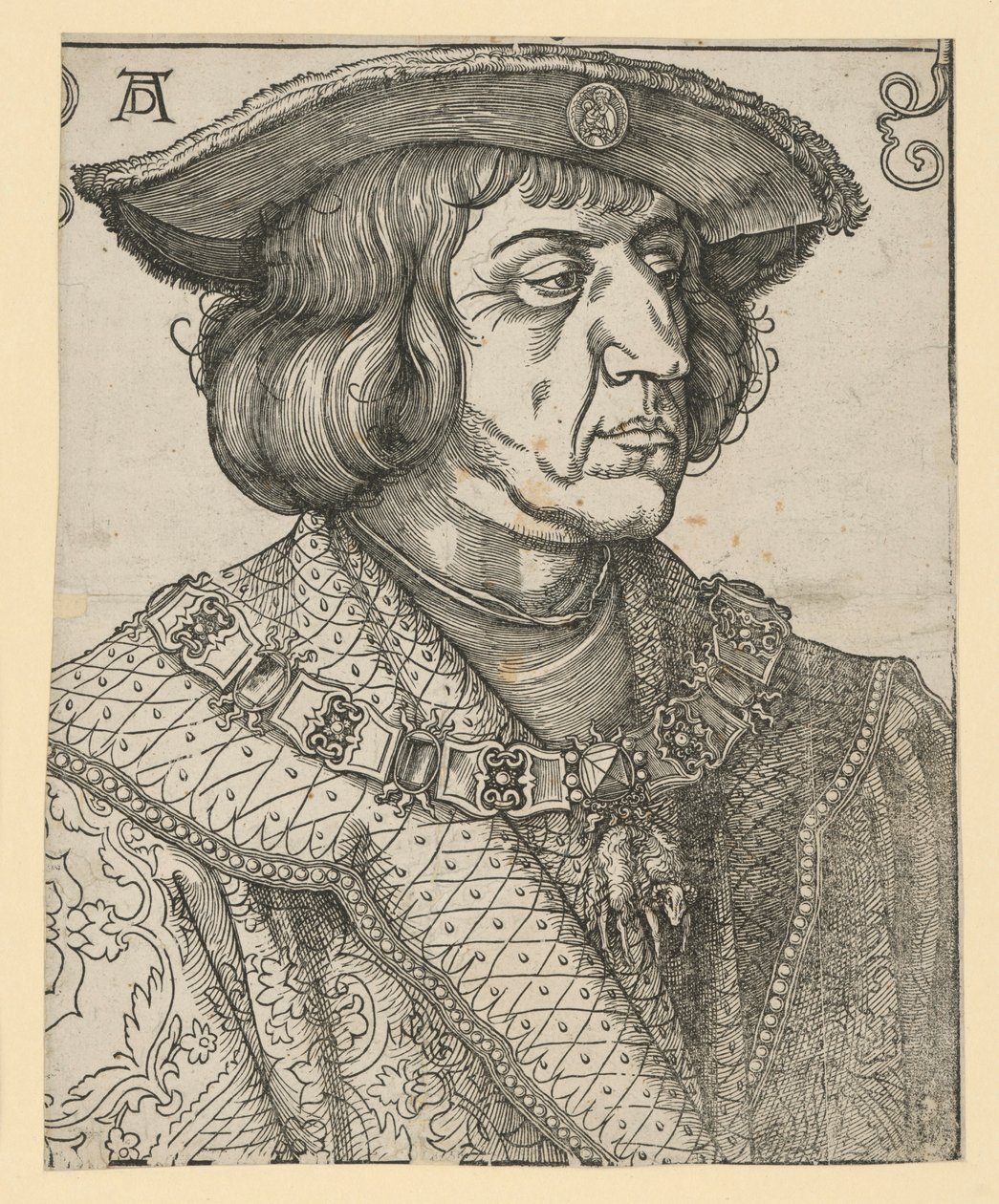 Imperador Maximiliano I de Albrecht Dürer