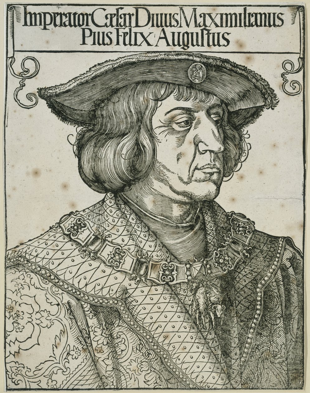 Imperador Maximiliano I de Albrecht Dürer