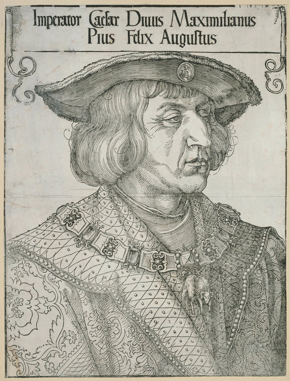Imperador Maximiliano I de Albrecht Dürer