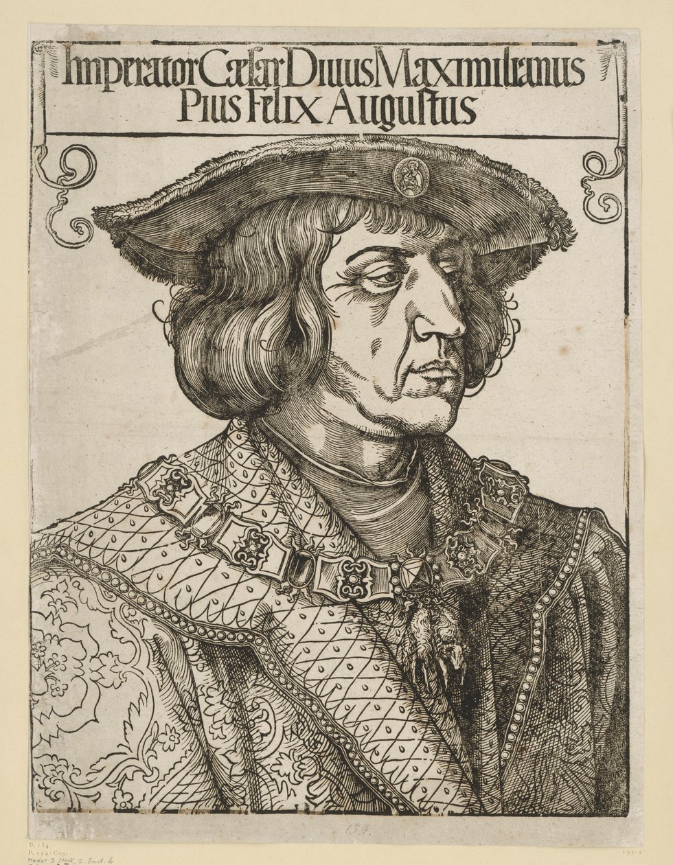Imperador Maximiliano I de Albrecht Dürer