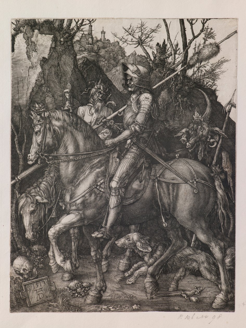 Cavaleiro, Morte e Diabo de Albrecht Dürer