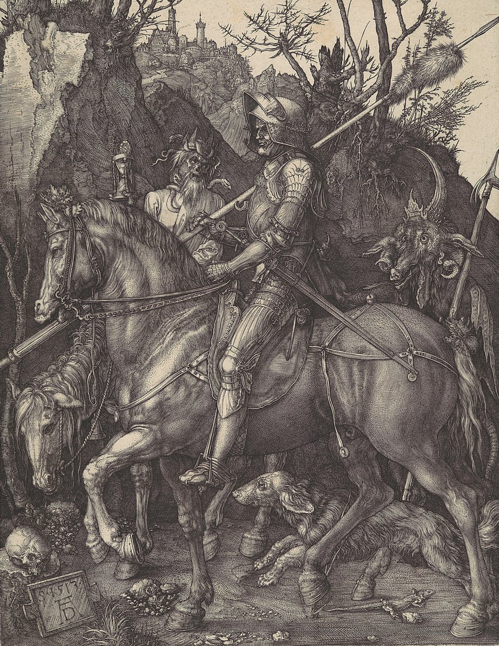 Cavaleiro, Morte e o Diabo, 1513., 1513. de Albrecht Dürer
