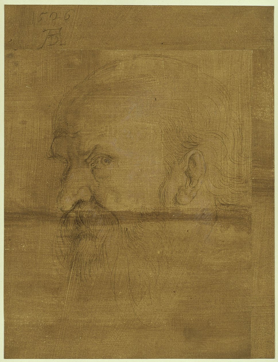 Cabeça do apóstolo Paulo de Albrecht Dürer