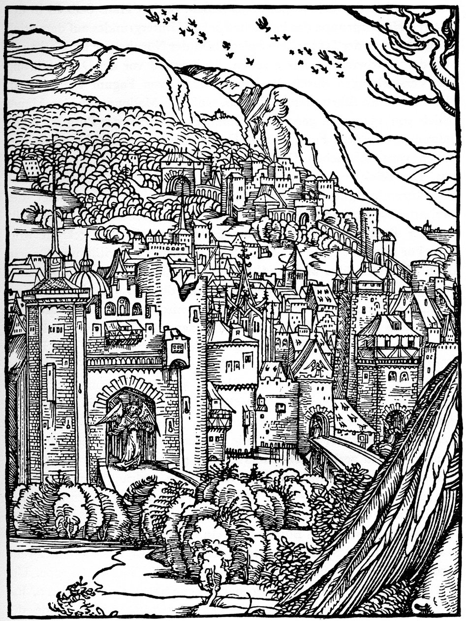 Paisagem, 1498, 1936 de Albrecht Dürer
