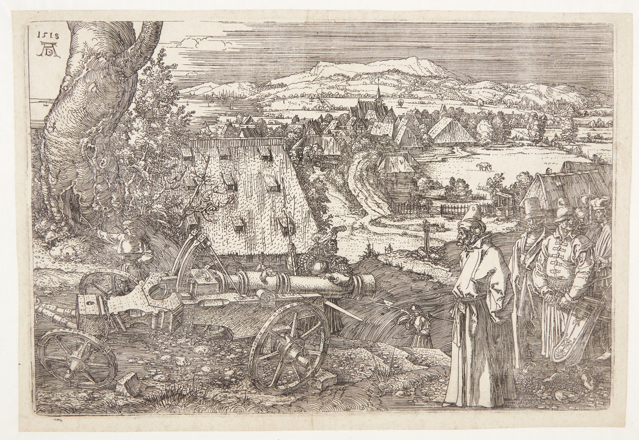 Paisagem com cânone de Albrecht Dürer
