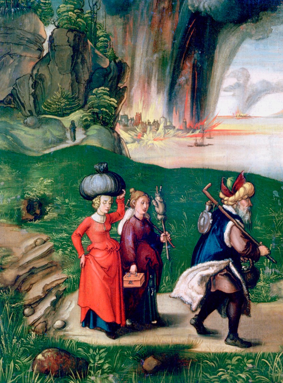 Ló e Suas Filhas, 1496-1499 de Albrecht Dürer
