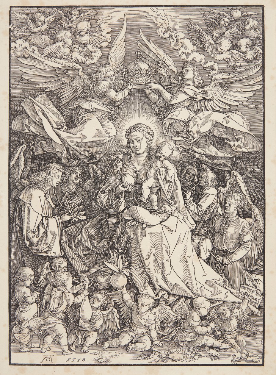Madonna Rainha dos anjos de Albrecht Dürer