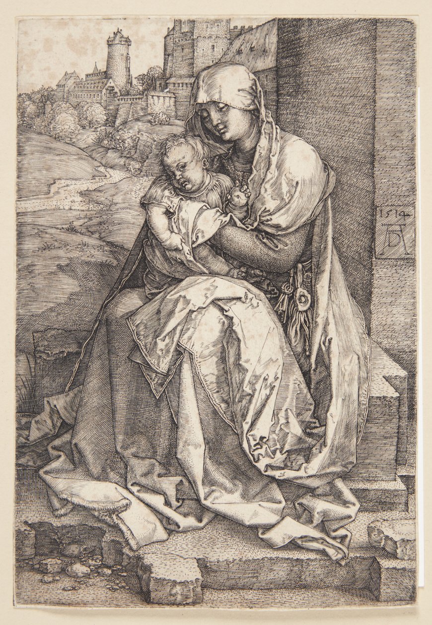 Madonna pela parede de Albrecht Dürer