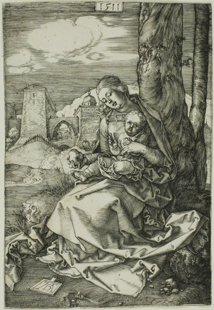 Madonna com a pêra de Albrecht Dürer
