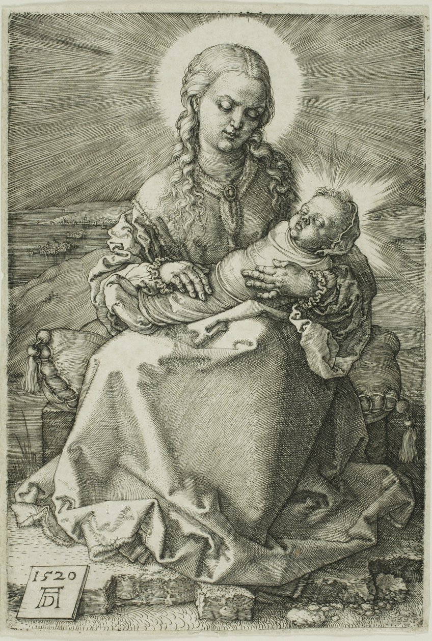 Madonna com o Menino Enfaixado de Albrecht Dürer