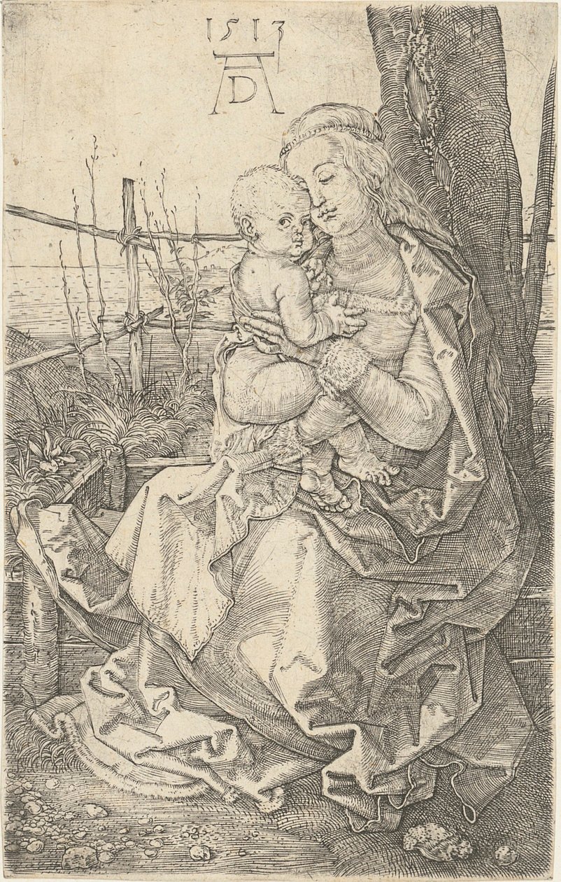 Maria com o Menino junto à árvore de Albrecht Dürer