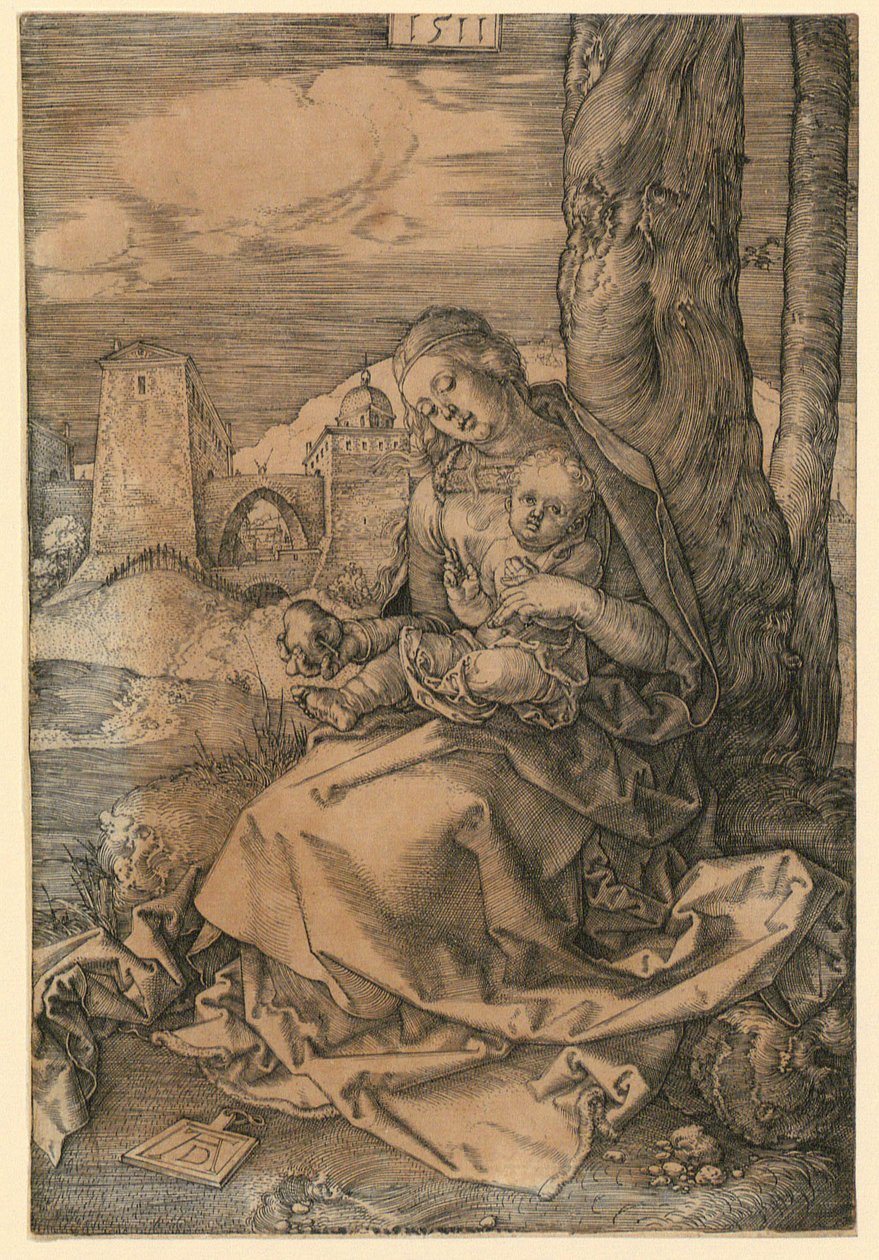 Maria com a pêra de Albrecht Dürer