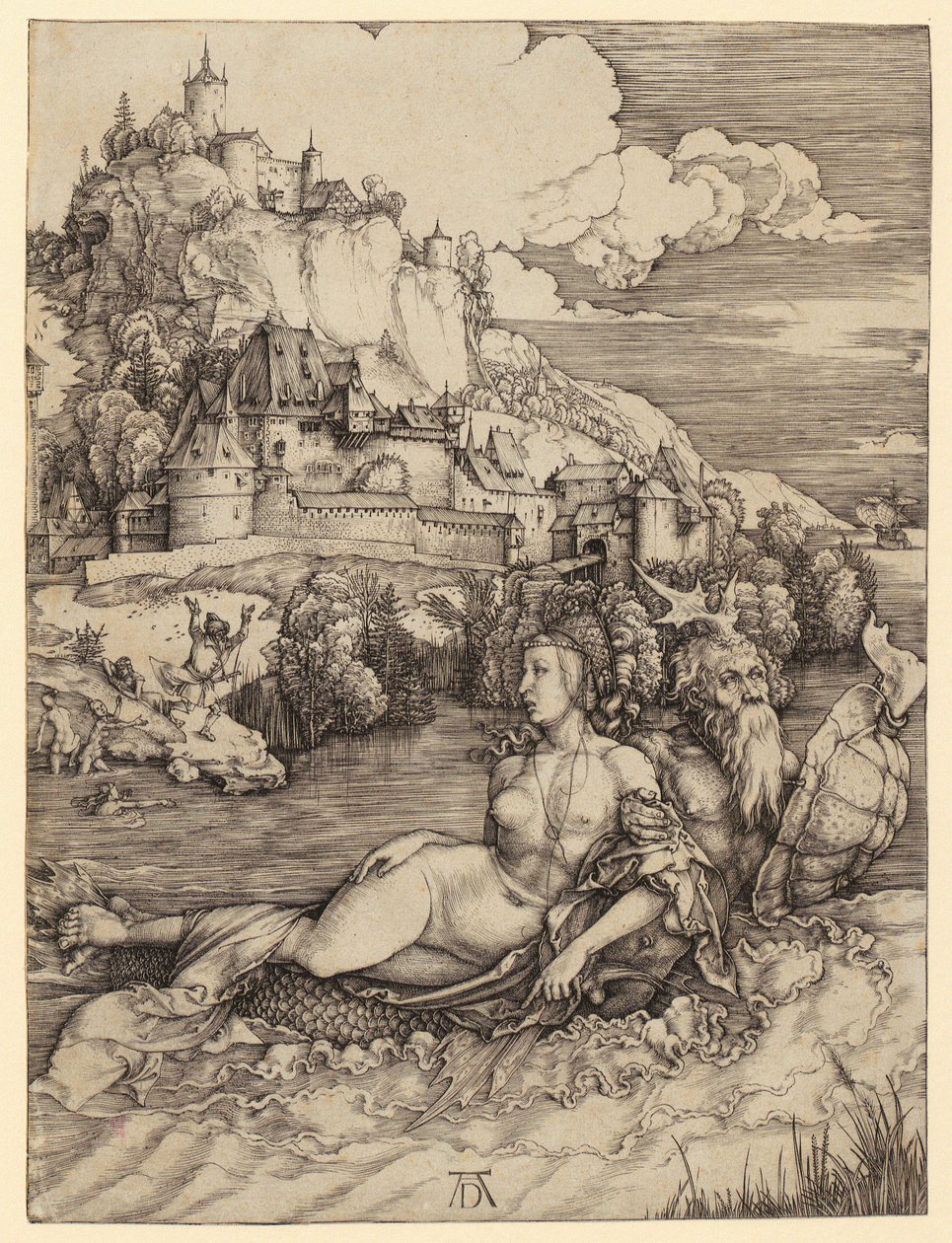 Maria com o macaco de Albrecht Dürer