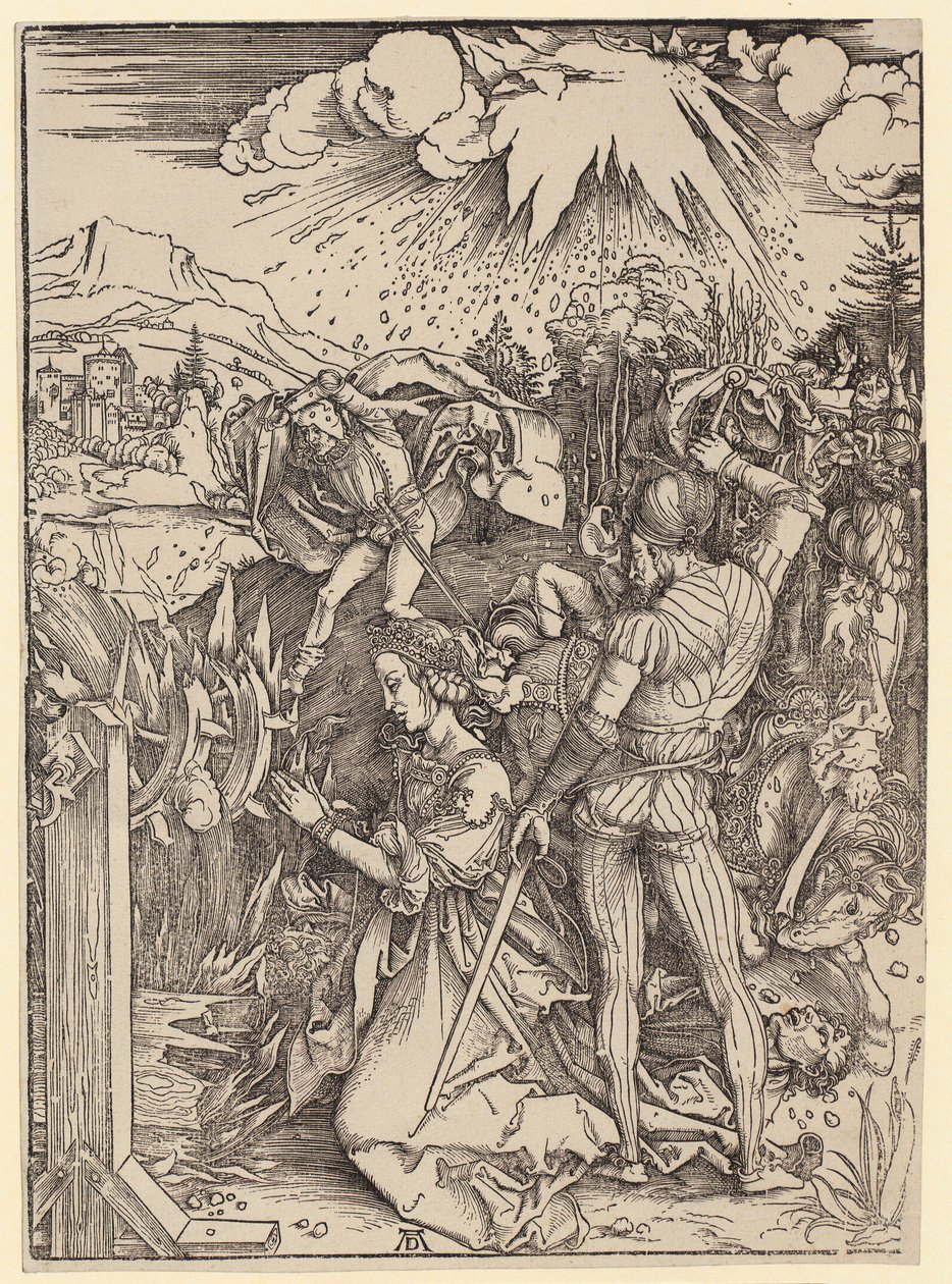 O martírio de Santa Catarina de Albrecht Dürer