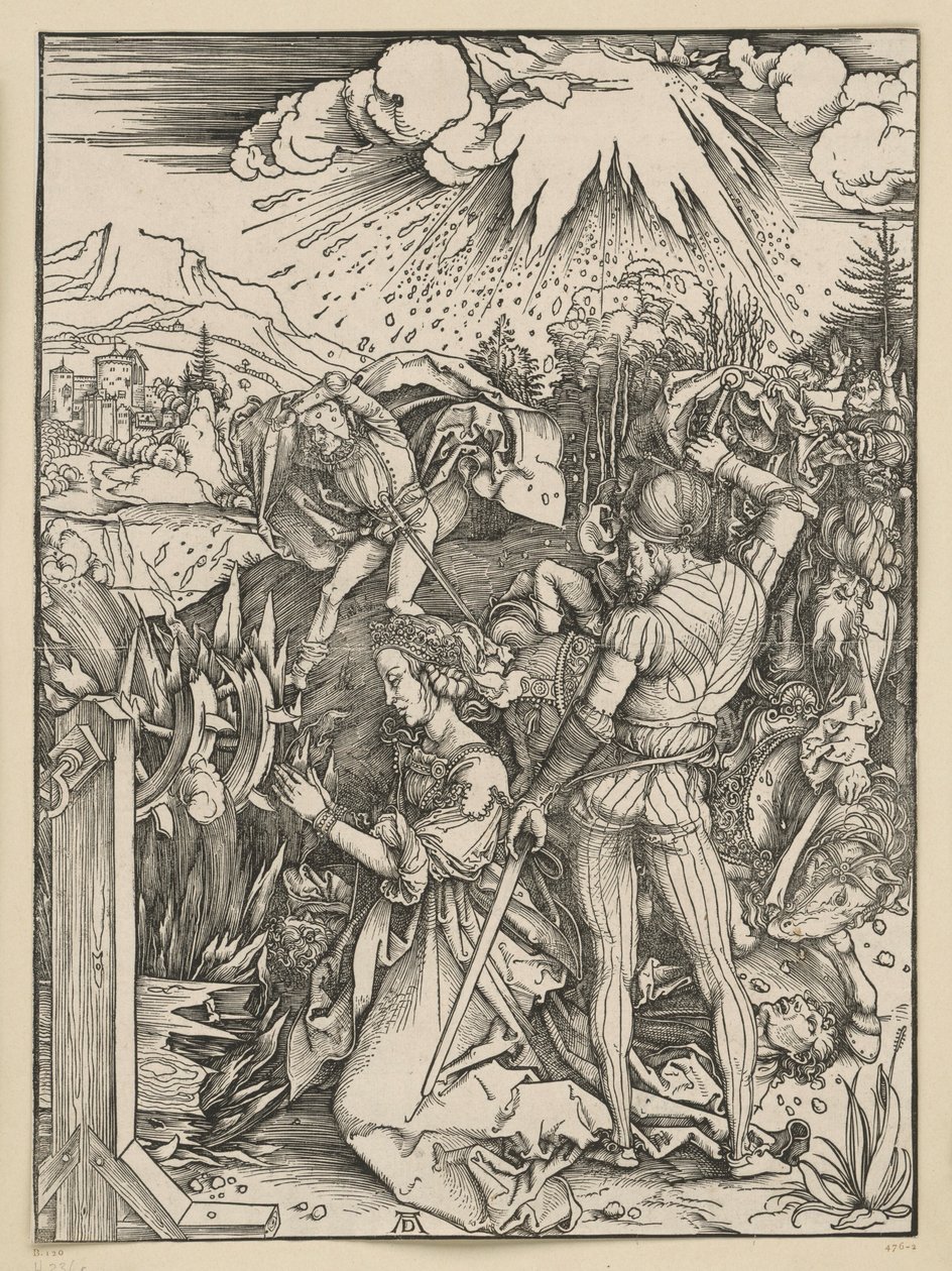 Martírio de Santa Catarina de Albrecht Dürer