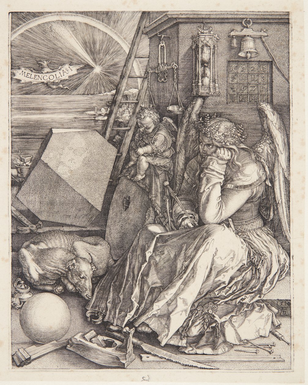 Melancolia I de Albrecht Dürer