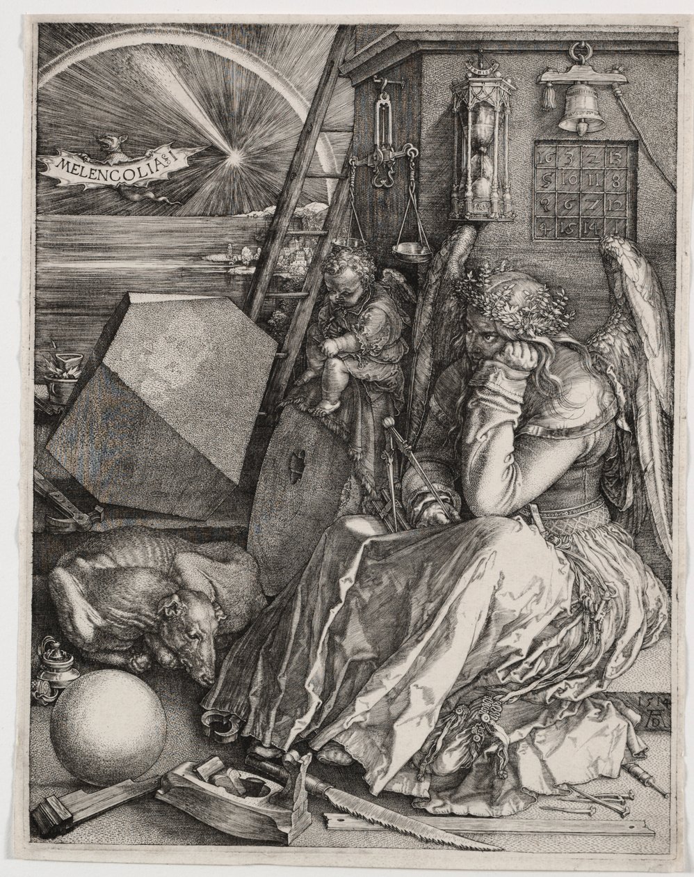 Melancolia I de Albrecht Dürer