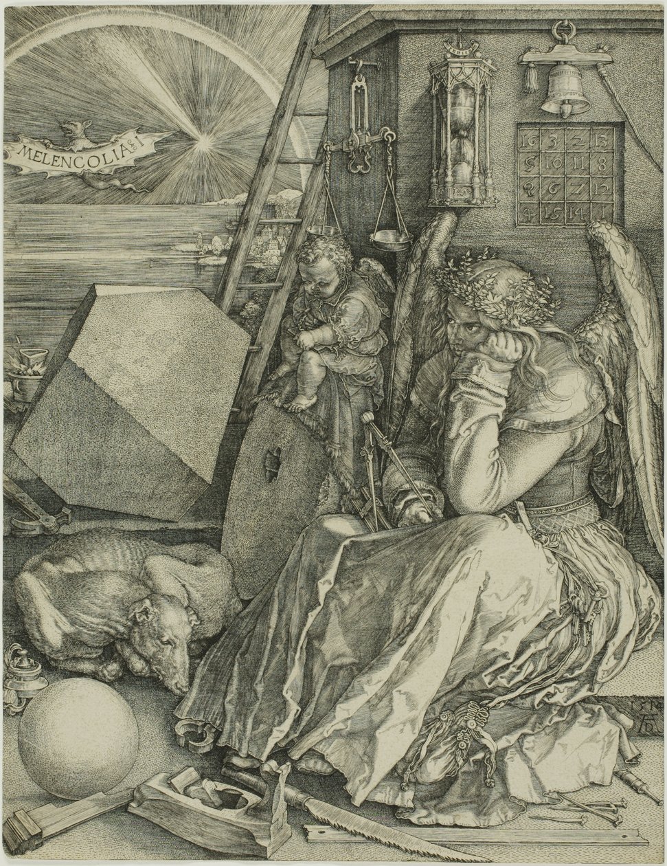 Melancolia I de Albrecht Dürer