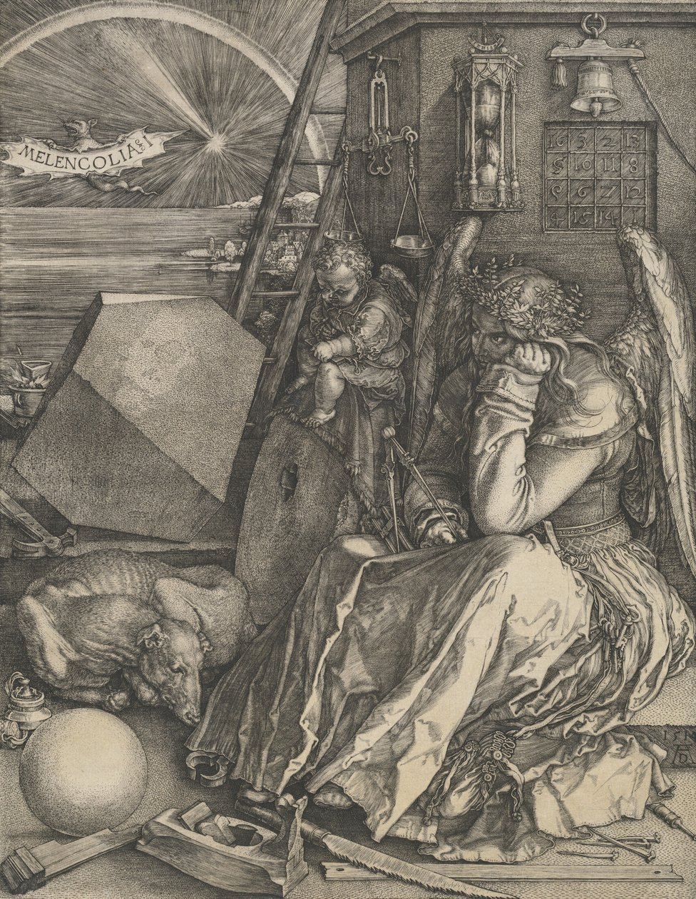 Melencólia I, 1514. de Albrecht Dürer