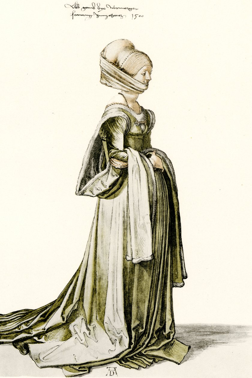 Dançarina de nuremberg de Albrecht Dürer