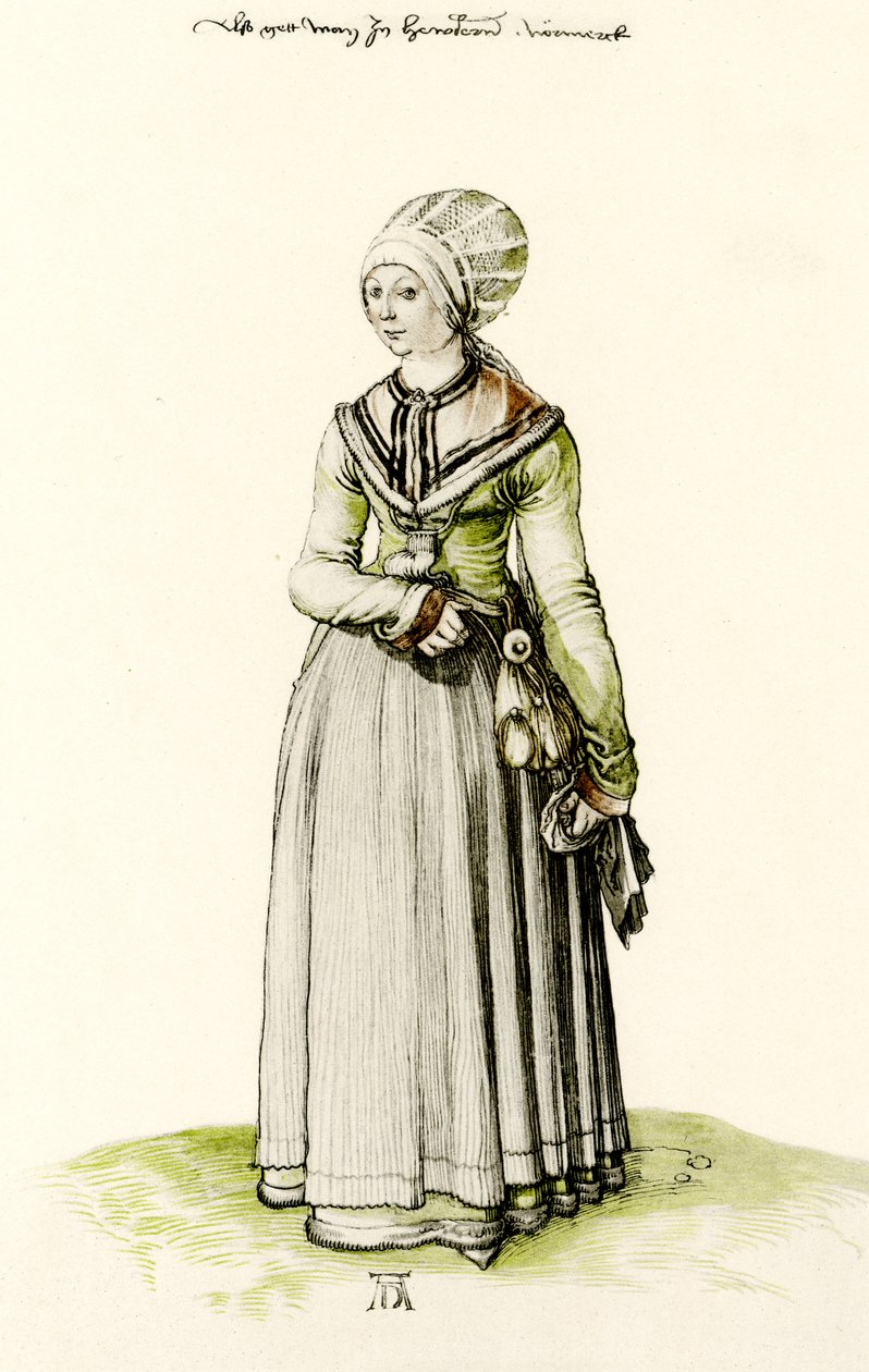 Dona de casa de Nuremberg de Albrecht Dürer