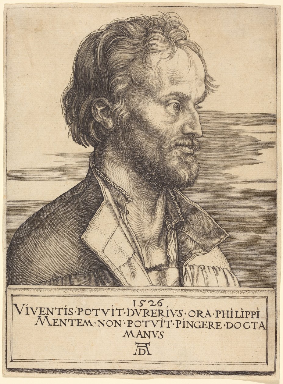 Filipe Melanchthon de Albrecht Dürer