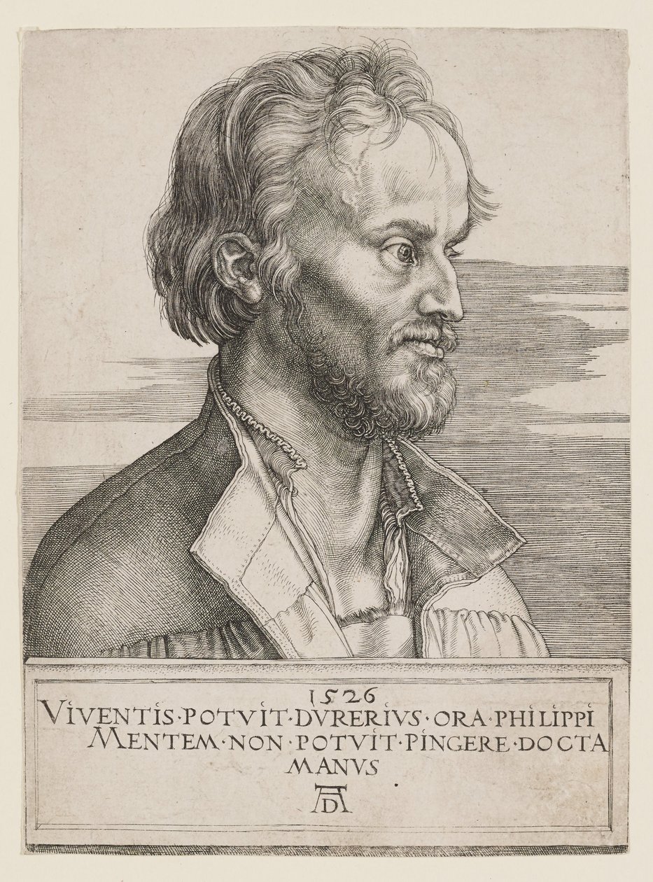 Filipe Melanchthon de Albrecht Dürer