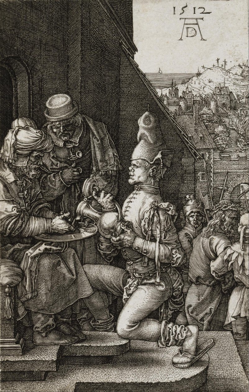 Pilatos lava as mãos de Albrecht Dürer