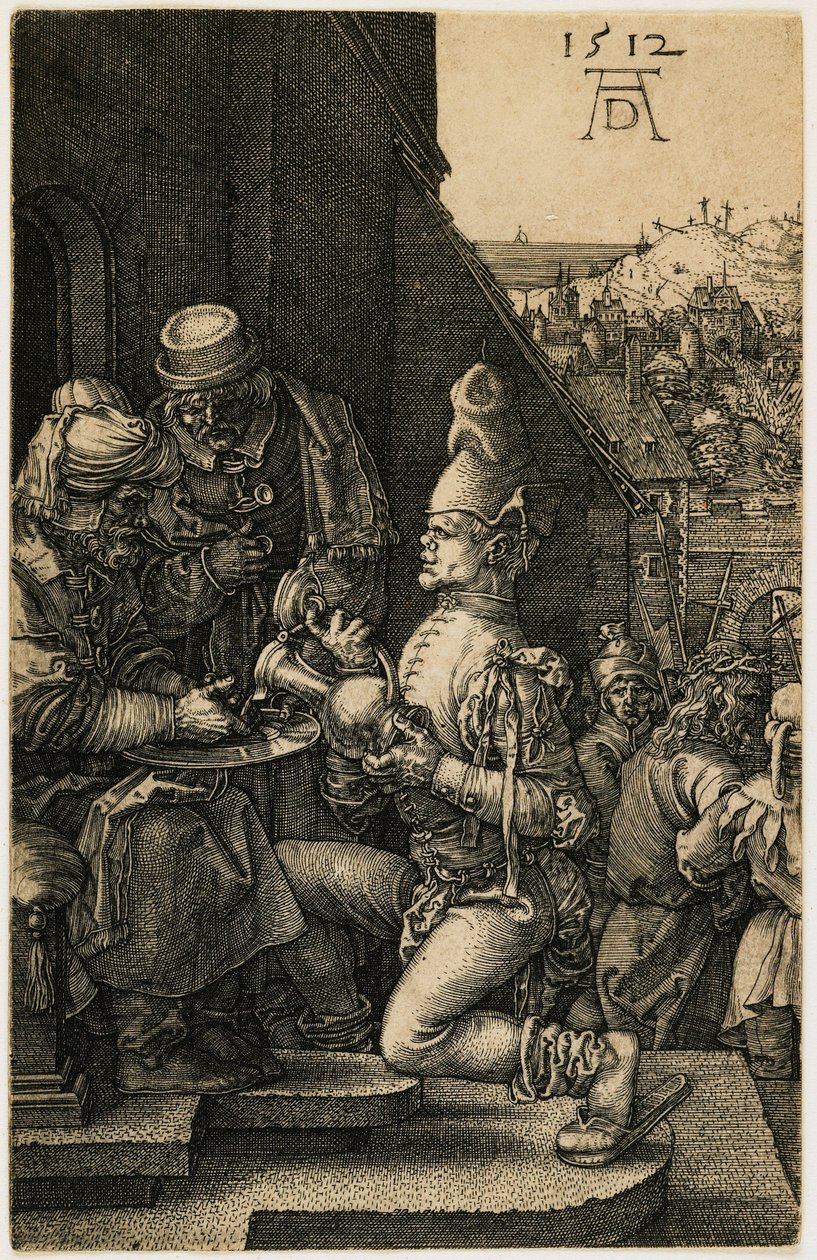 Pilatos lavando as mãos de Albrecht Dürer