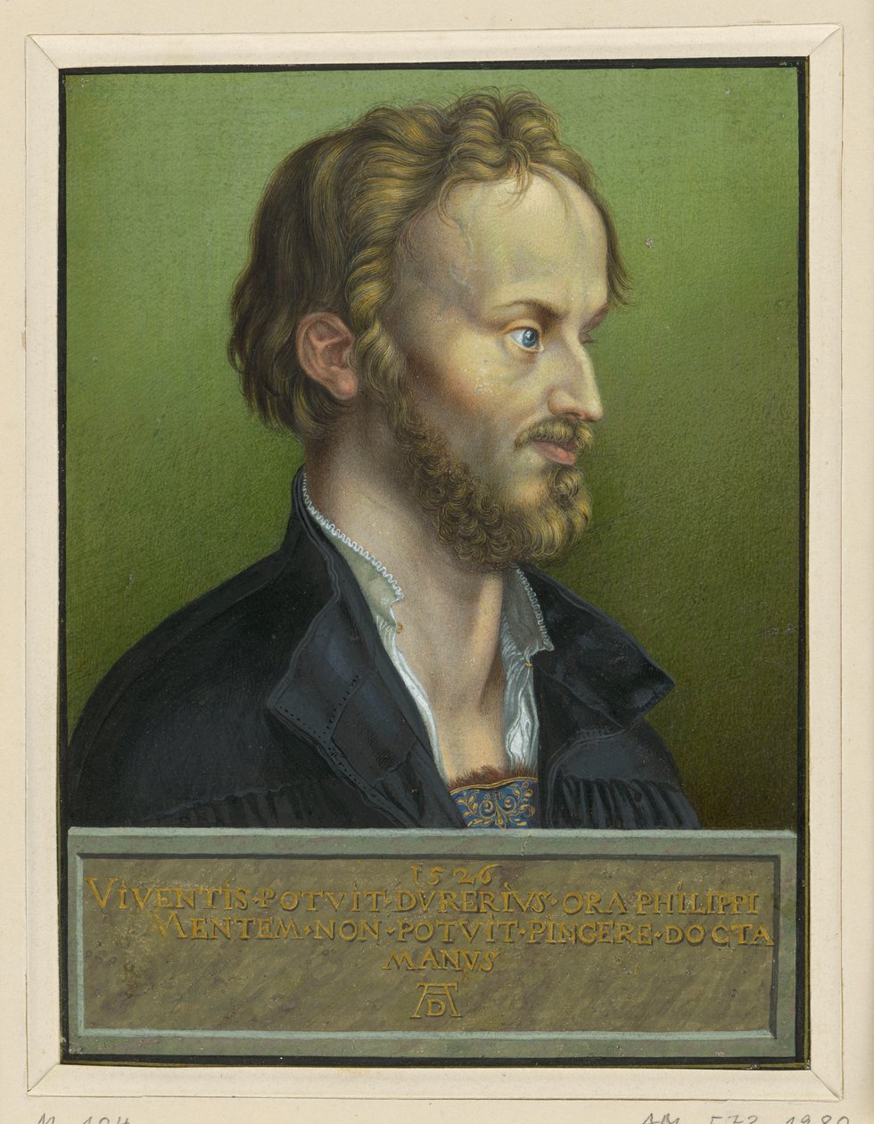 Retrato de Philipp Melanchthon de Albrecht Dürer