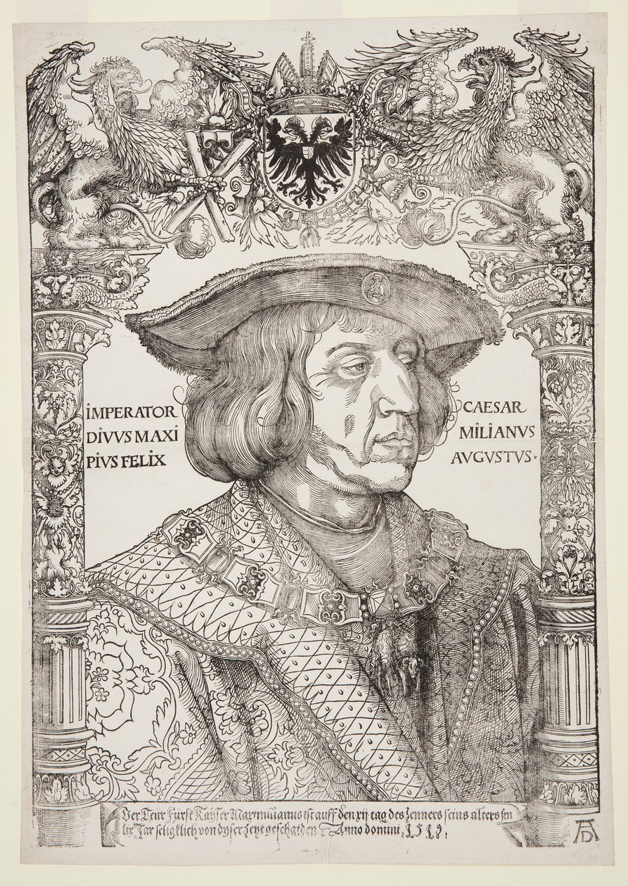 Retrato de Maximiliano I de Albrecht Dürer