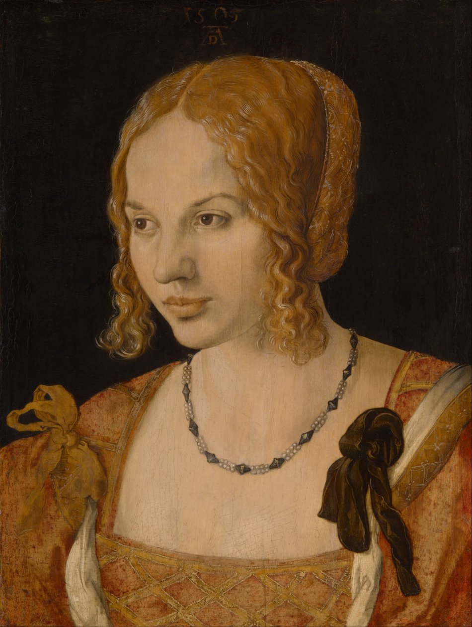 Retrato de uma jovem veneziana de Albrecht Dürer