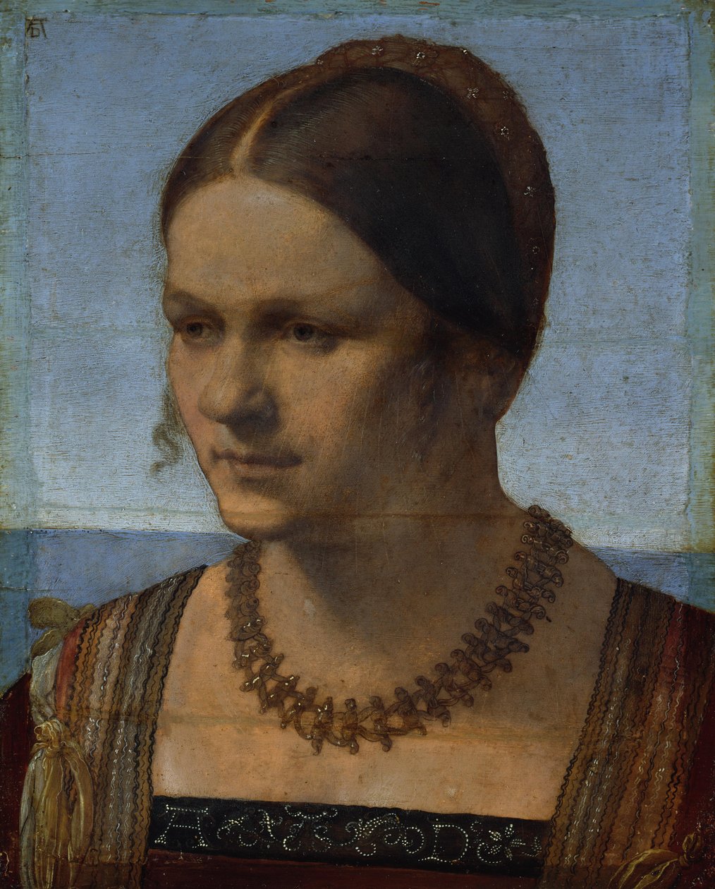 Retrato de uma jovem veneziana de Albrecht Dürer