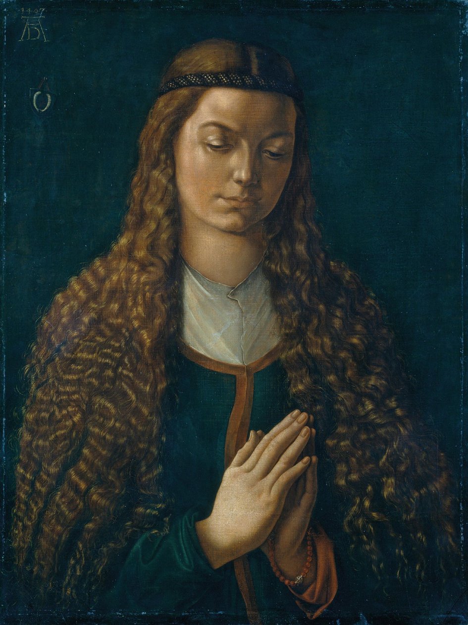Retrato de uma jovem mulher de Albrecht Dürer