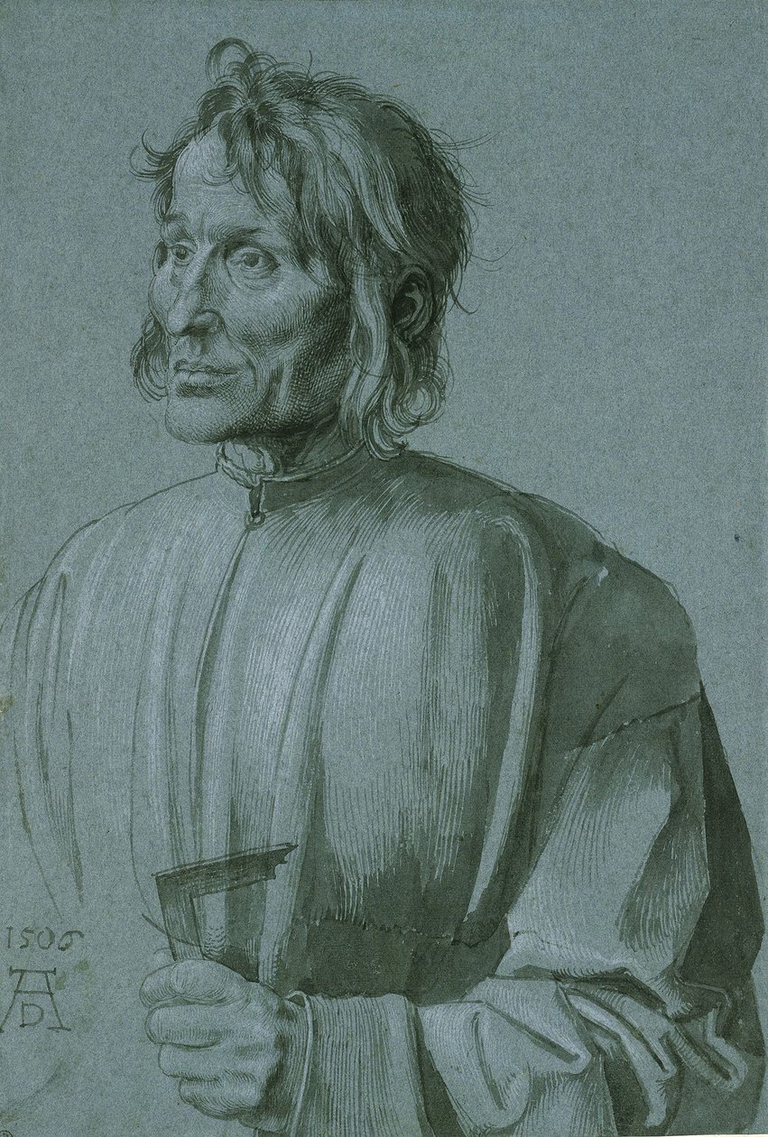 Retrato de um arquiteto Jerônimo de Augsburg, 1506 de Albrecht Dürer