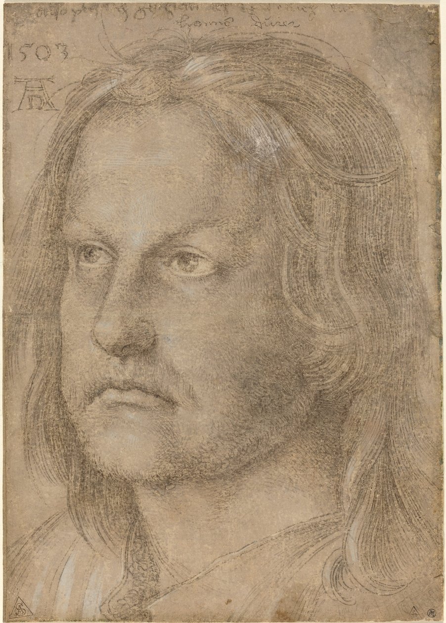 Retrato de um homem desconhecido de Albrecht Dürer
