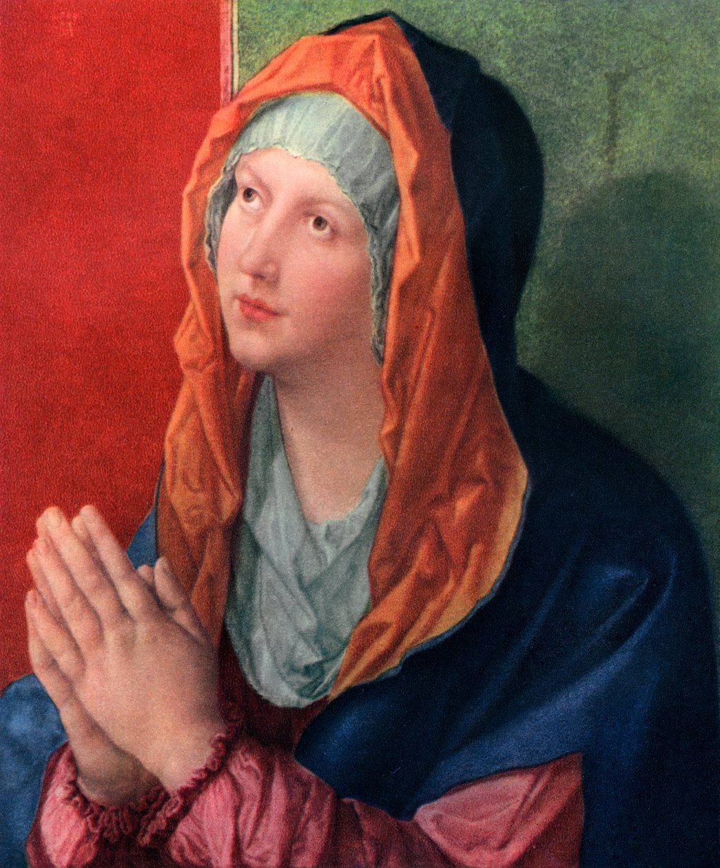 Maria Rezando, 1518, 1936 de Albrecht Dürer