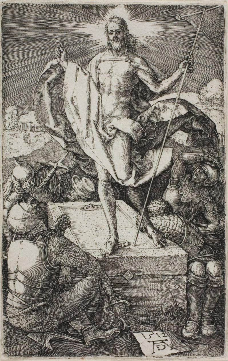 Ressurreição, de A Paixão Gravada de Albrecht Dürer