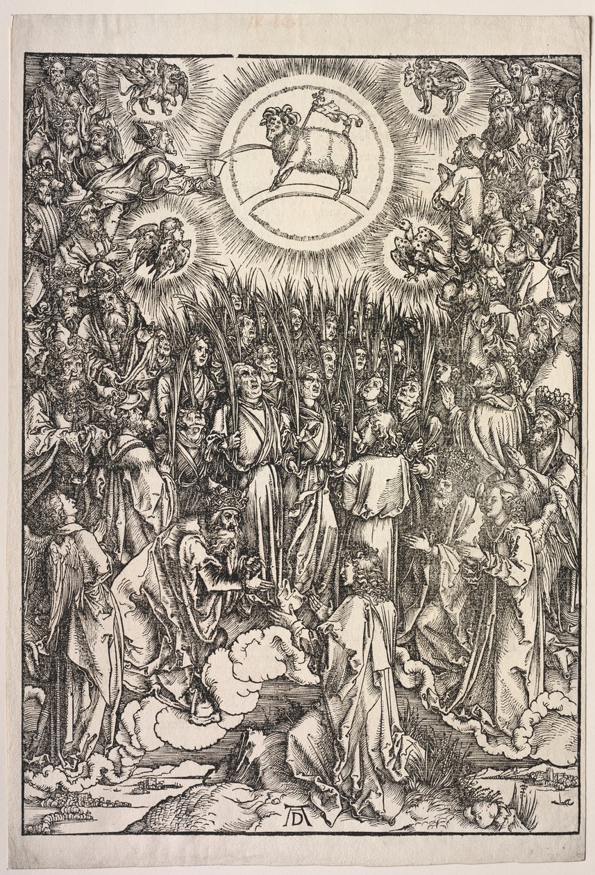 Revelação de São João: A Adoração do Cordeiro de Albrecht Dürer