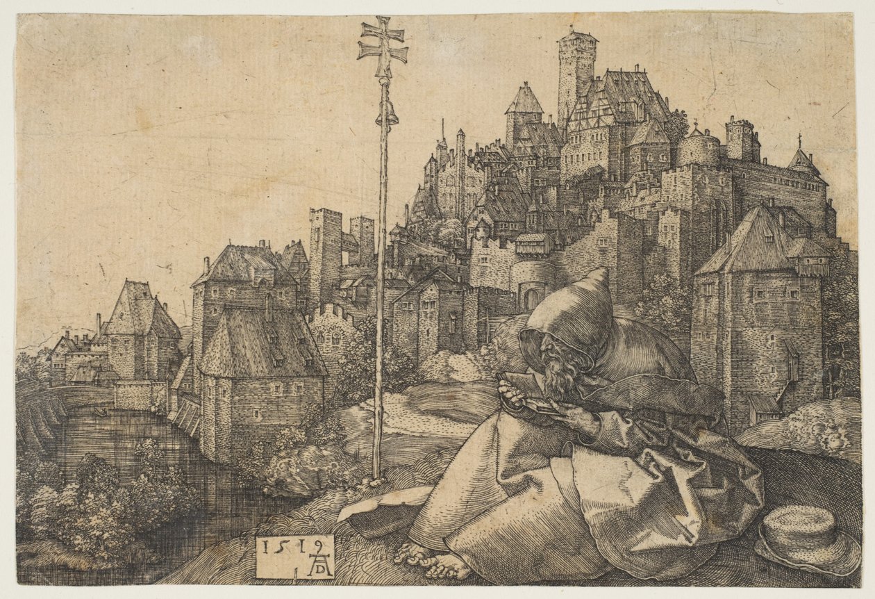 Leitura de Santo António de Albrecht Dürer