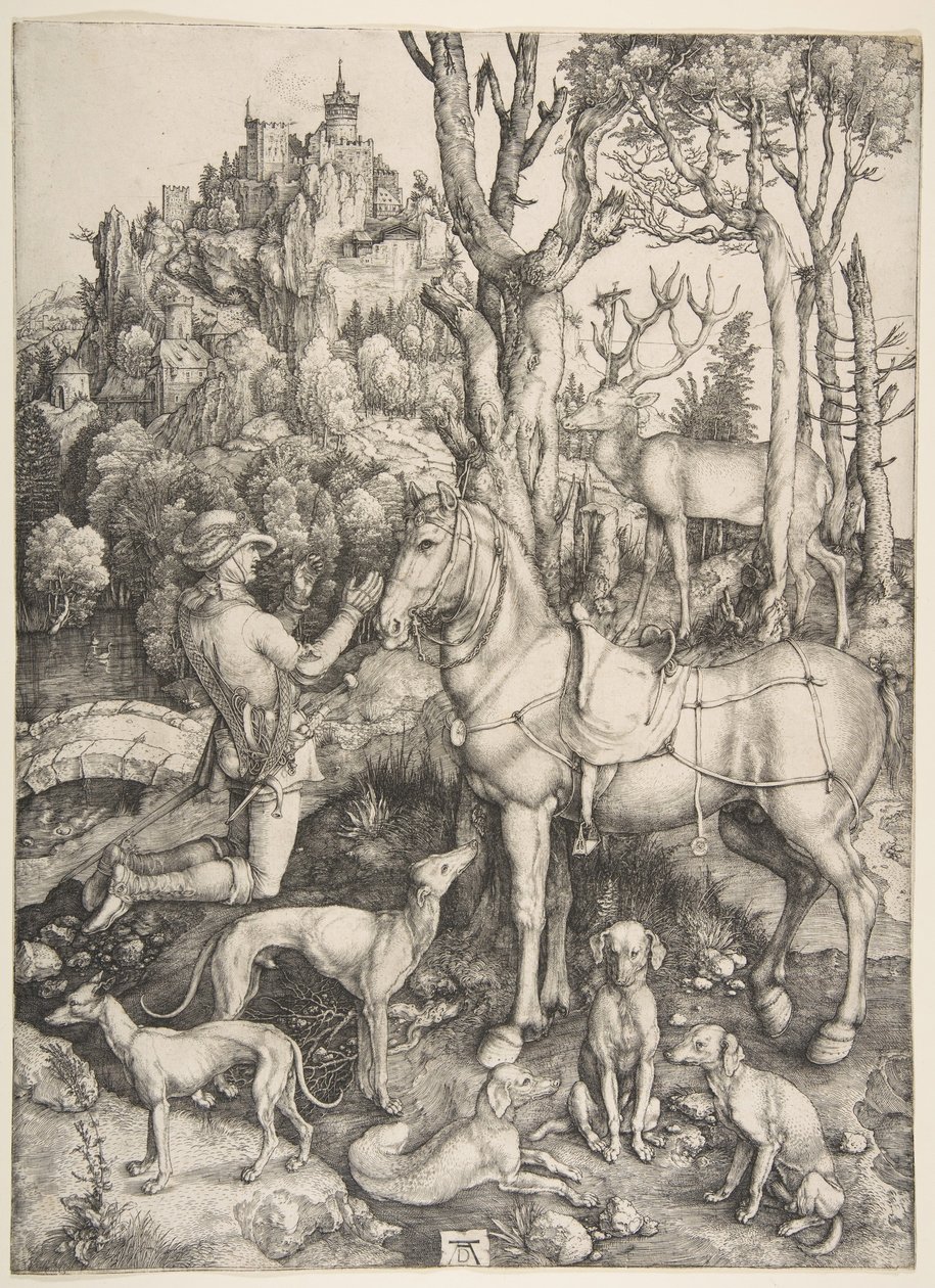 Saint Eustace, ca. 1501 de Albrecht Dürer