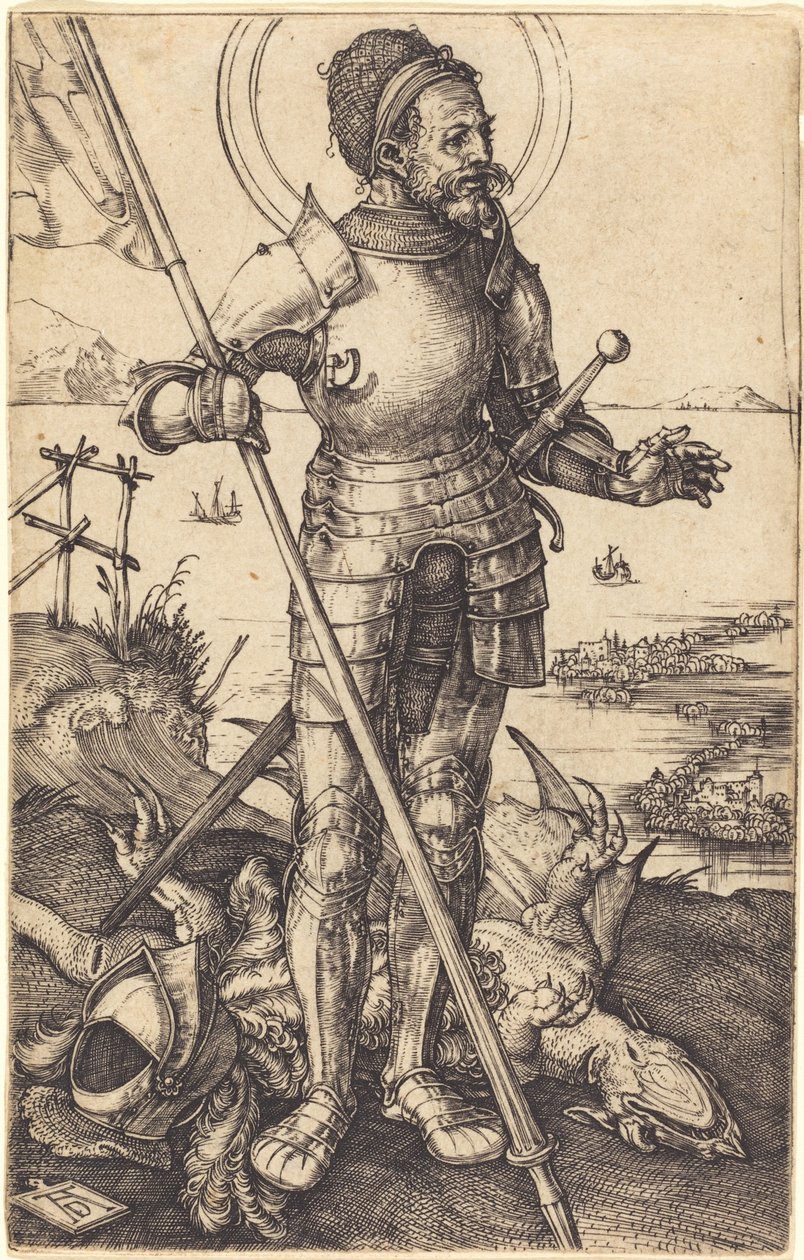 São Jorge em pé de Albrecht Dürer