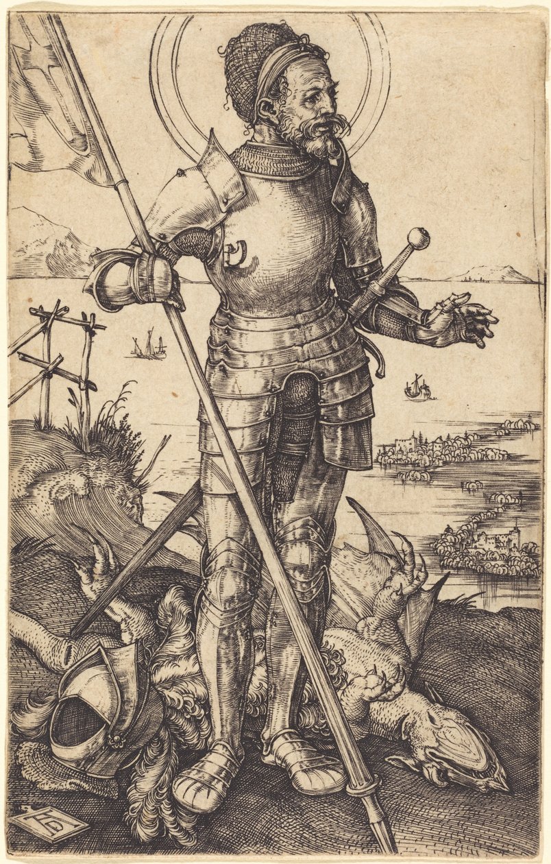 São Jorge de pé de Albrecht Dürer