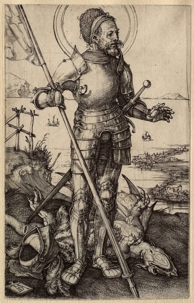 São Jorge a pé de Albrecht Dürer