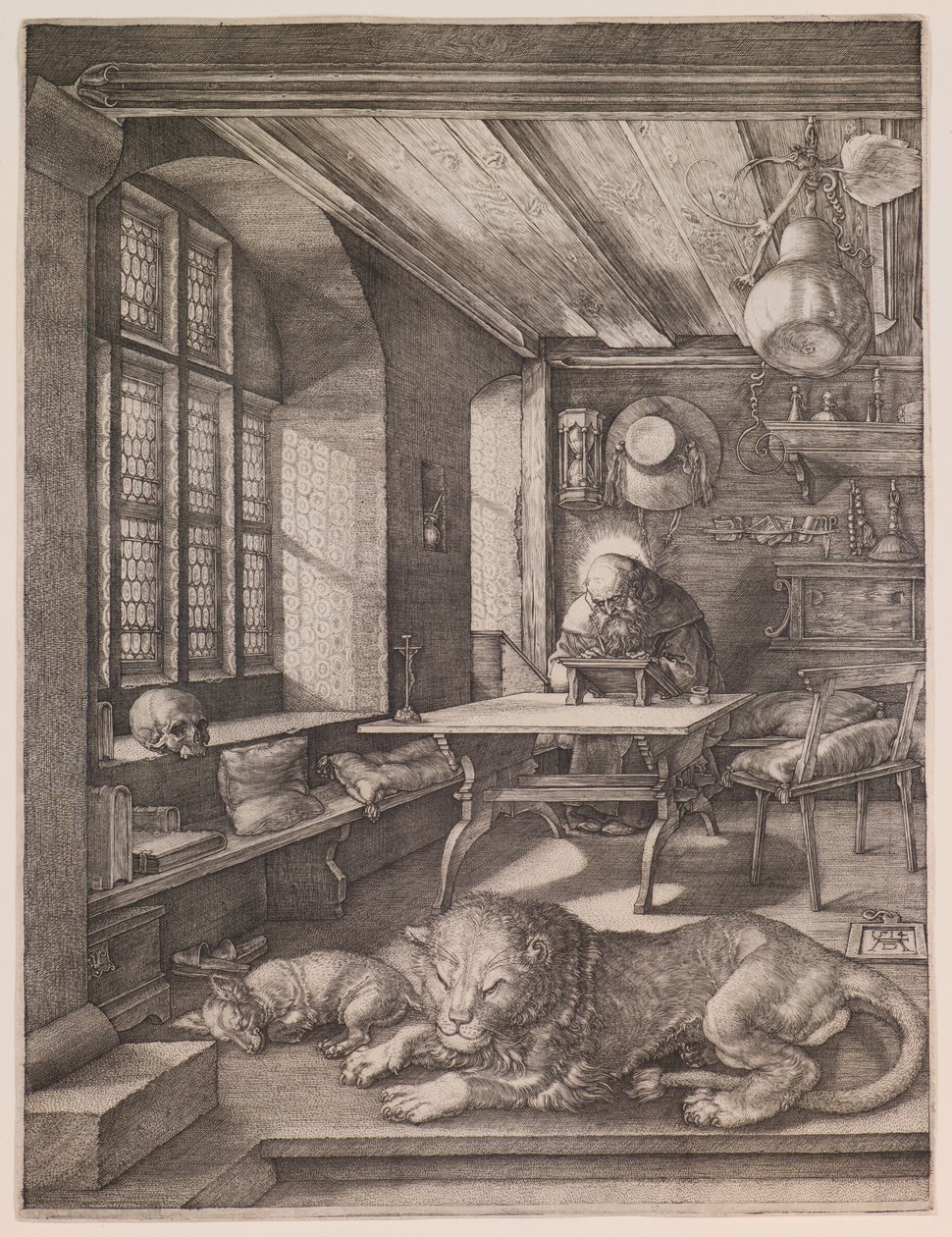 São Jerónimo no seu escritório de Albrecht Dürer