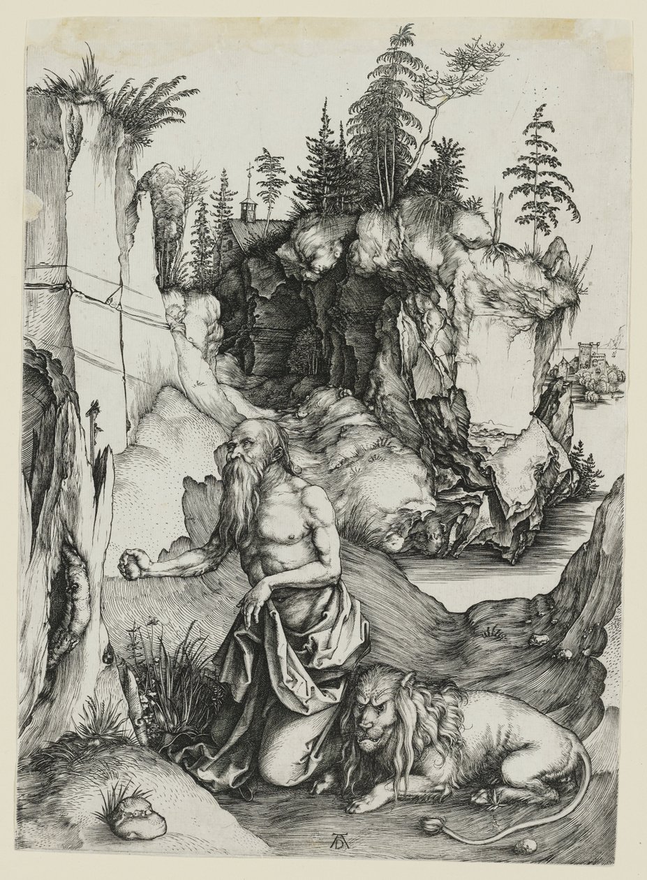 São Jerónimo penitente de Albrecht Dürer