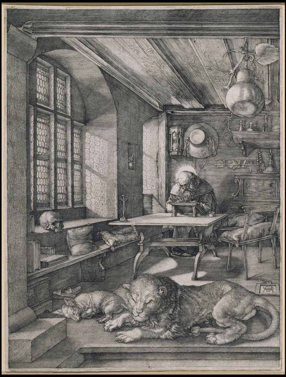 São Jerónimo no seu escritório de Albrecht Dürer