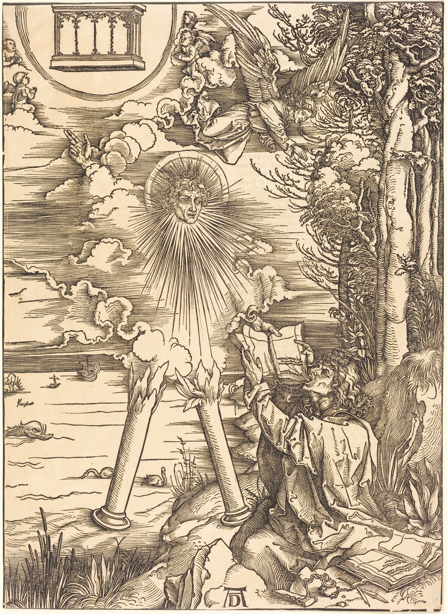 São João a Devorar o Livro de Albrecht Dürer