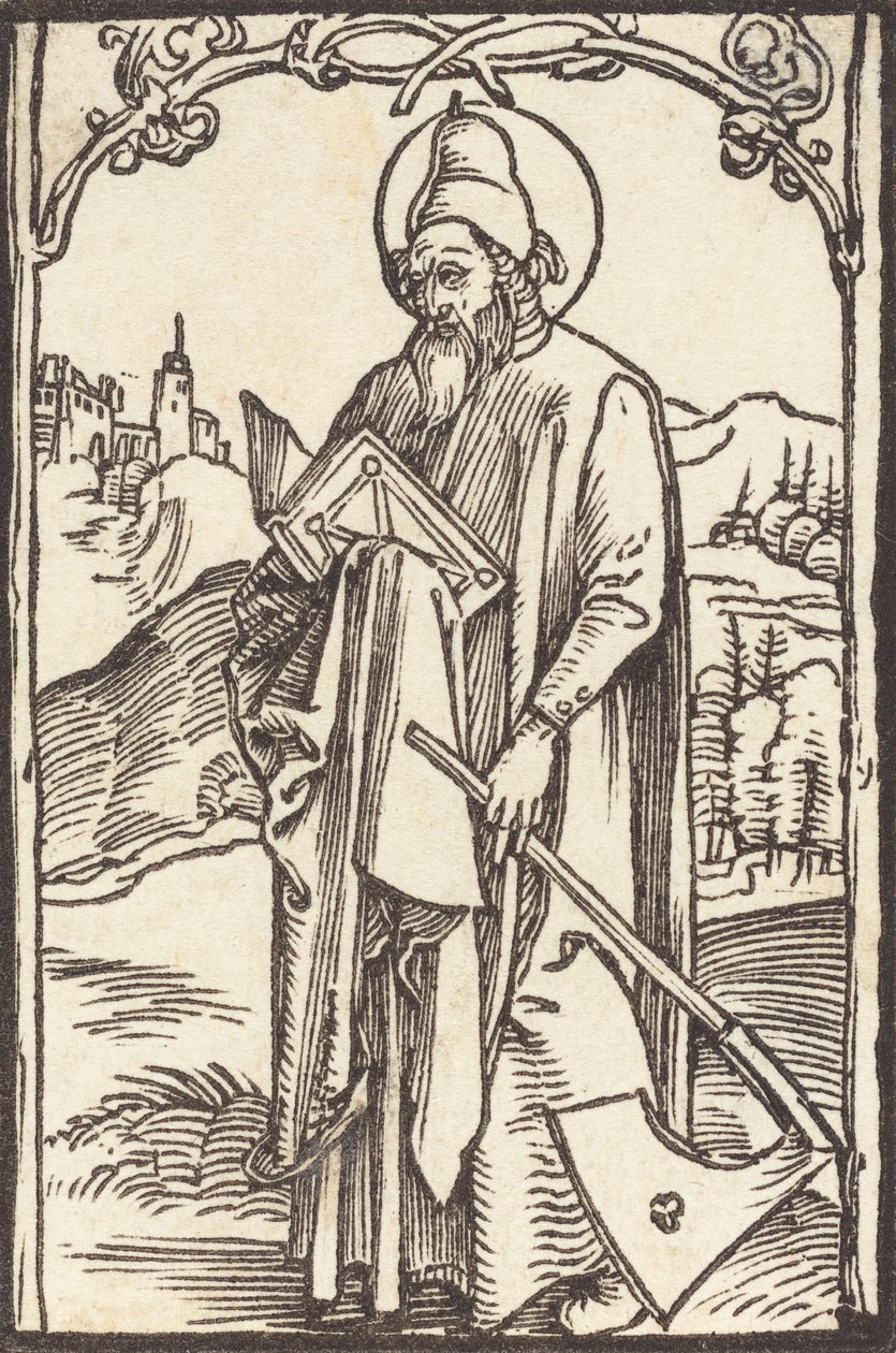 São Matias, c. 1500. de Albrecht Dürer