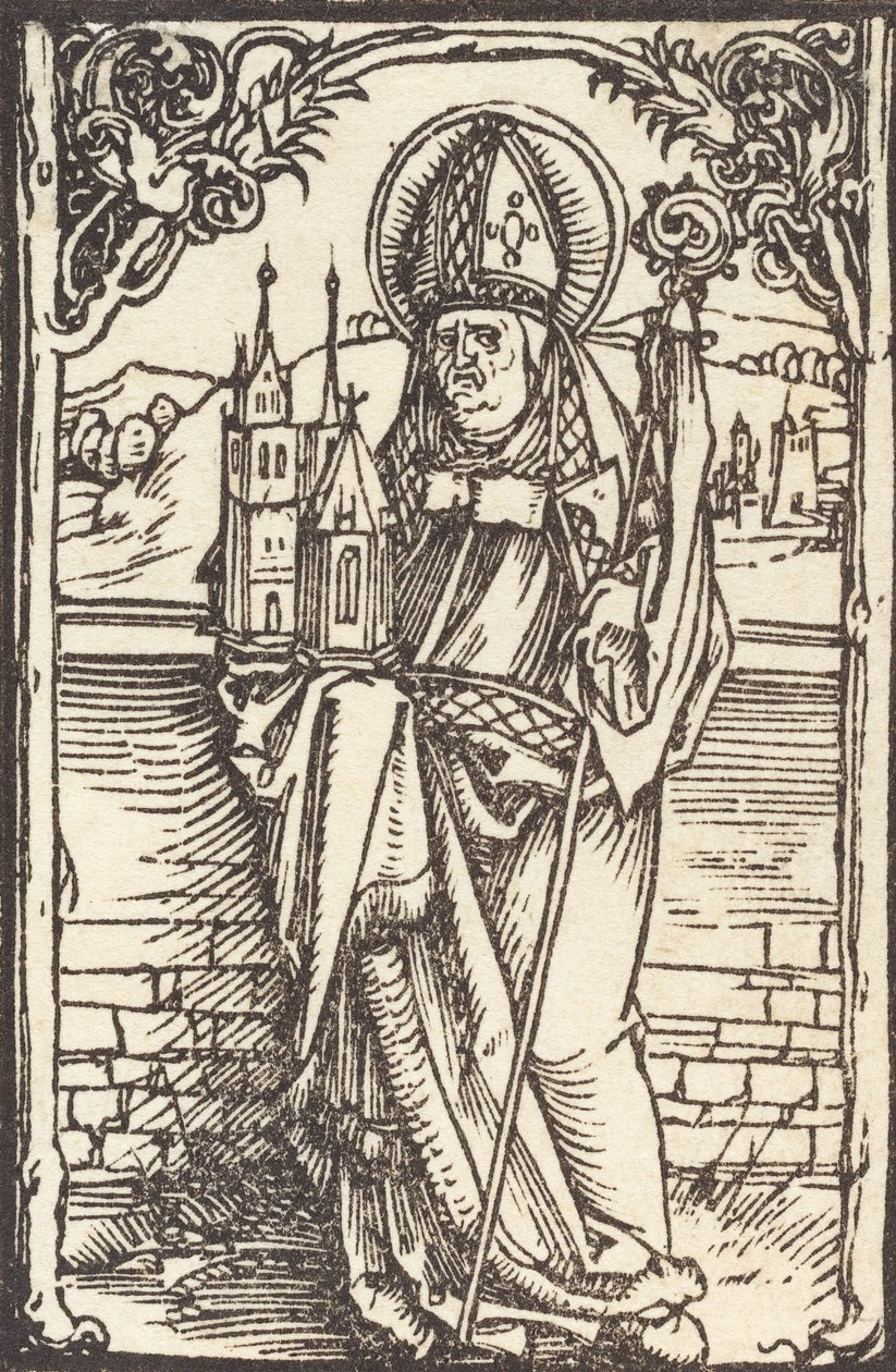 São Wolfgang, c. 1500. de Albrecht Dürer